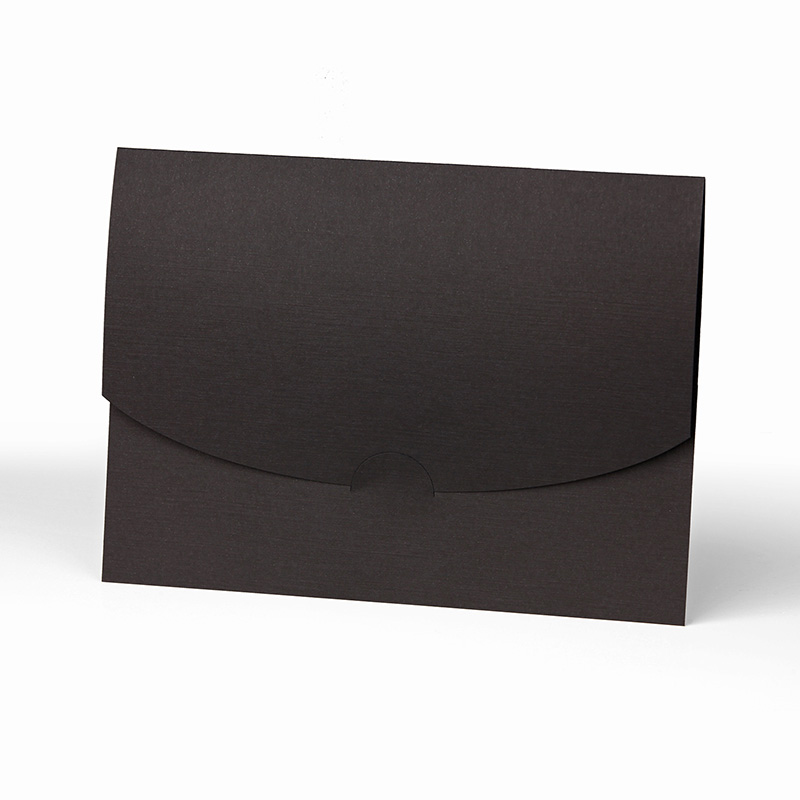 Fotoumschlag / Schutzumschlag - Schwarz - 13x18 cm - 10 Stück