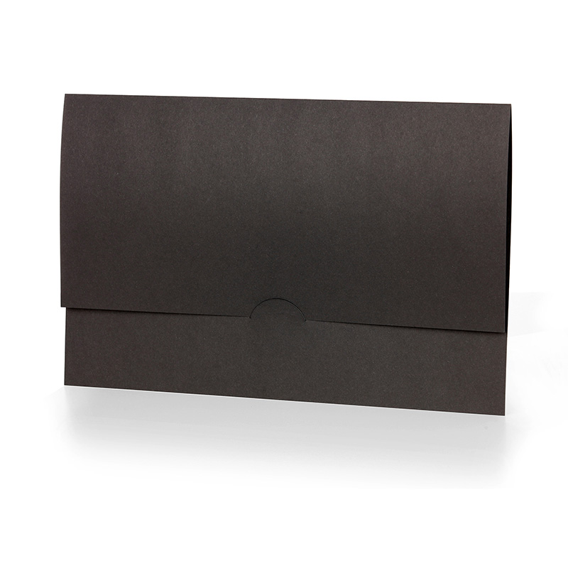 Fotoumschlag / Schutzumschlag - Schwarz - 20x30 cm - 25 Stück